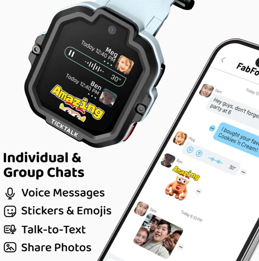 TickTalk 5 Smartwatch For Kids With GPS TickTalk 5 Smartwatch For Kids With GPS
