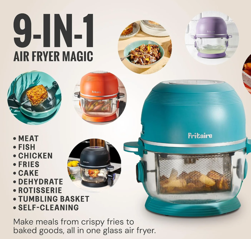 A Self-Cleaning And Non-Toxic Air Fryer? Yes, It Exists!
