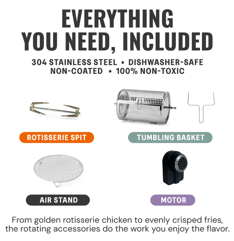 A Self-Cleaning And Non-Toxic Air Fryer? Yes, It Exists!