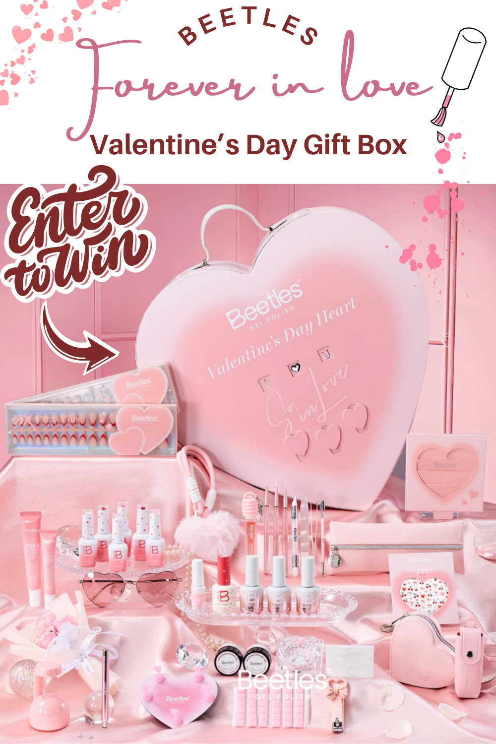 Beetles Forever In Love Valentine's Day Gift Box 