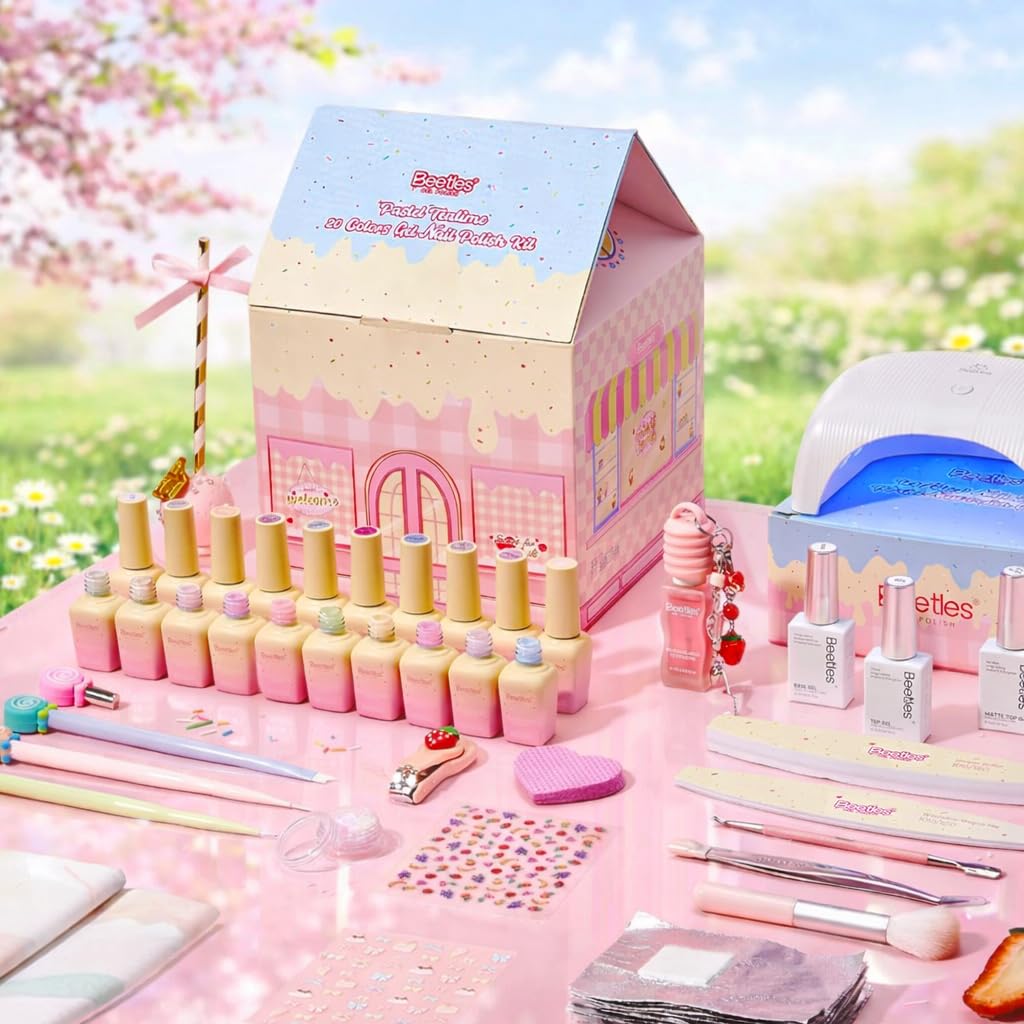Best Professional Gel Nail Polish for Spring: Beetles Taste of Spring Box