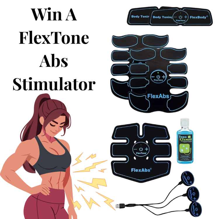 FDA-Cleared Flextone FlexAbs Stimulator Muscle Toner