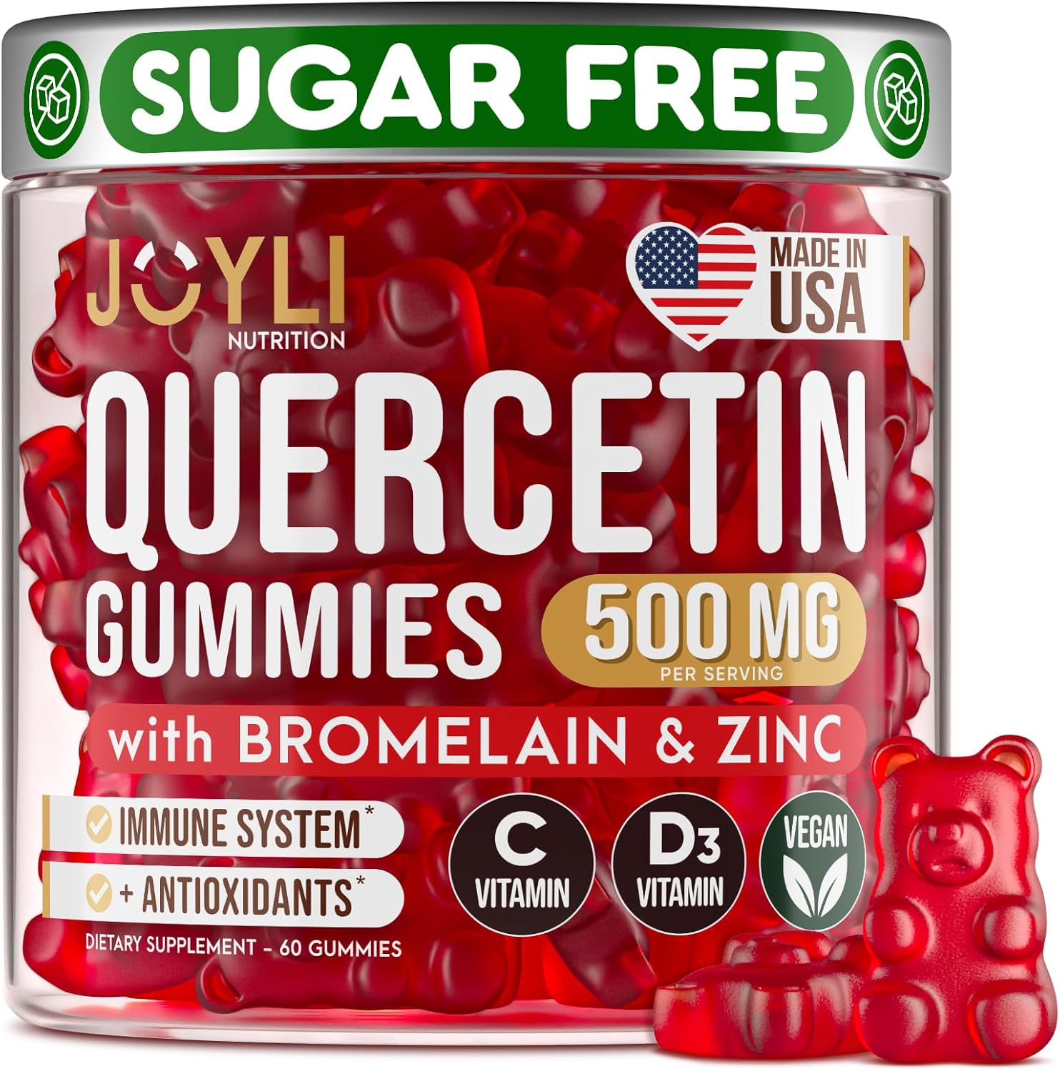 Quercetin And Bromelain Benefits In One Daily Gummy