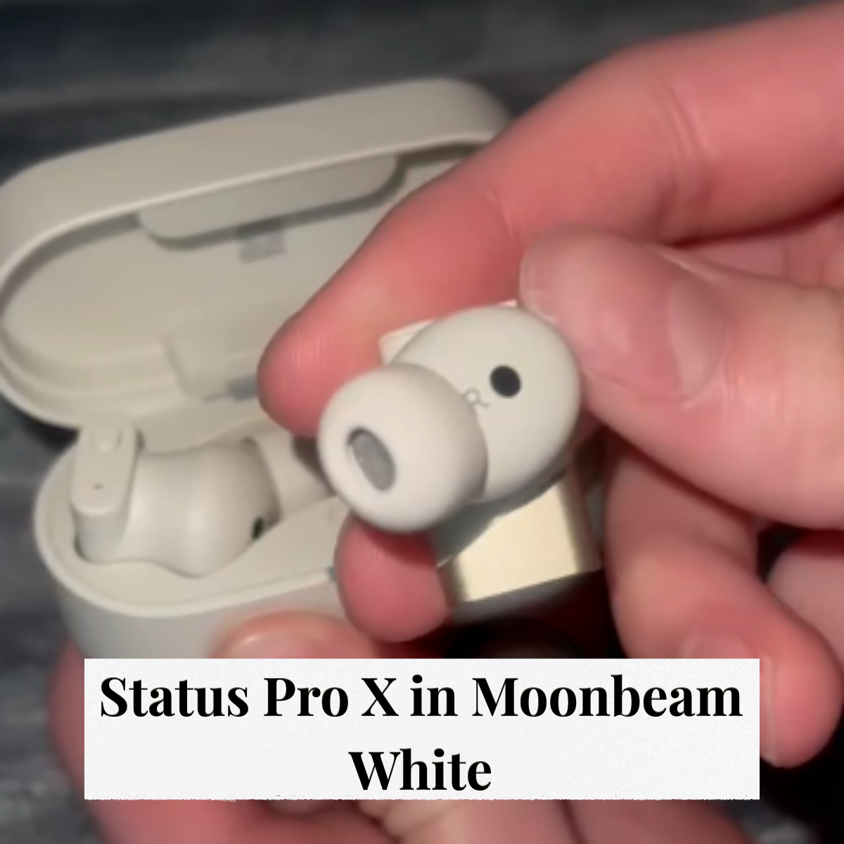 Pro X Earbuds In Silky Moonbeam White