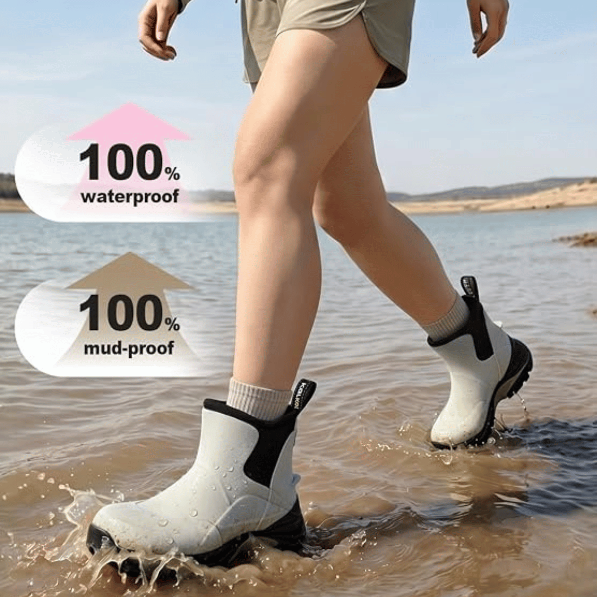 These Durable Ankle Rubber Deck Boots Are Made For Messy Weather These Durable Ankle Rubber Deck Boots Are Made For Messy Weather