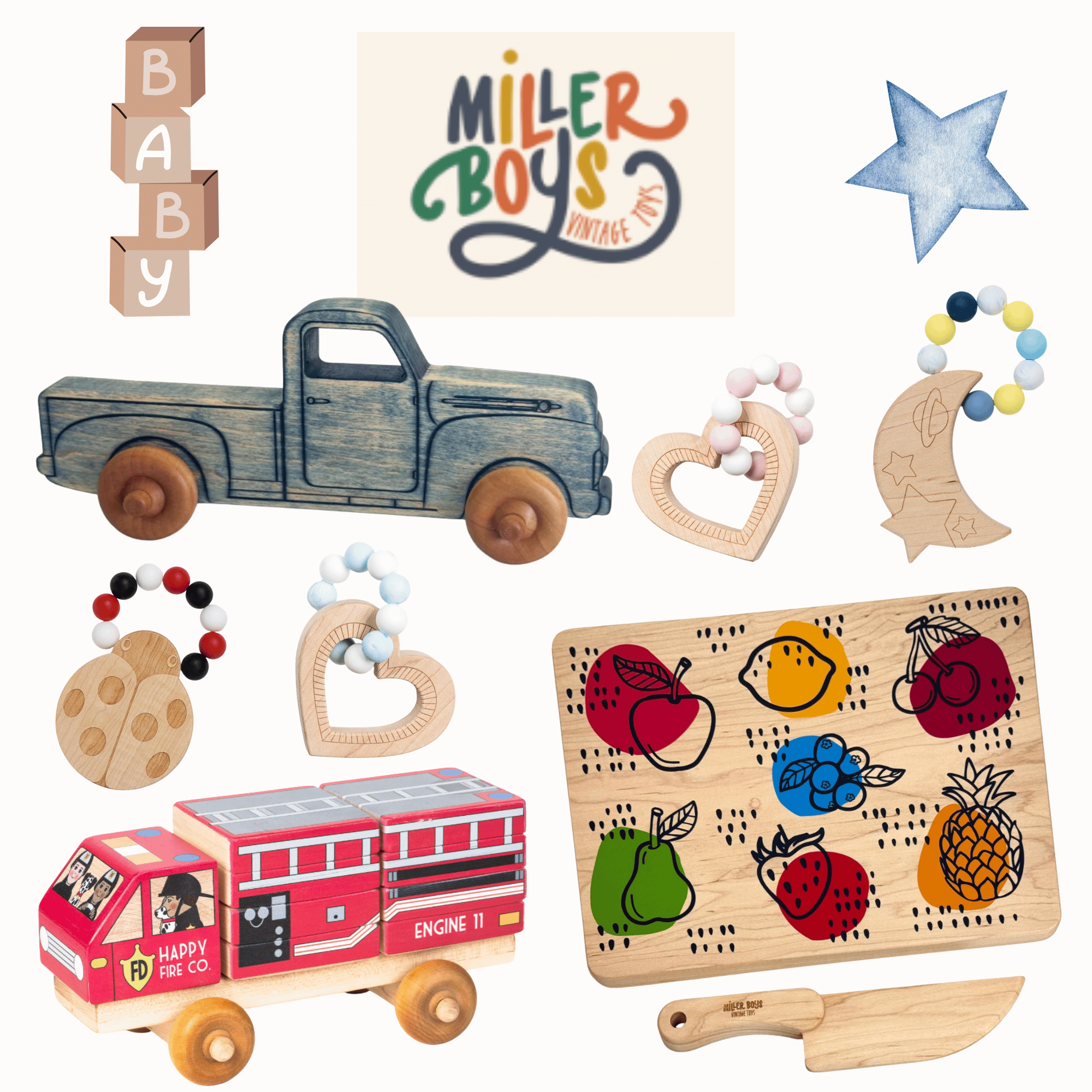 Sustainable Wooden Toys From Miller Boys Vintage Toys Sustainable Wooden Toys From Miller Boys Vintage Toys