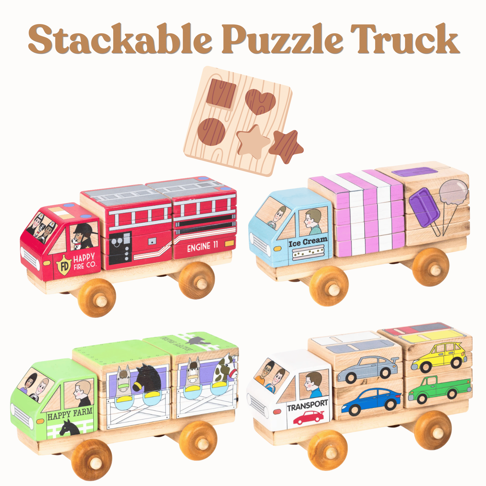 Sustainable Wooden Toys From Miller Boys Vintage Toys