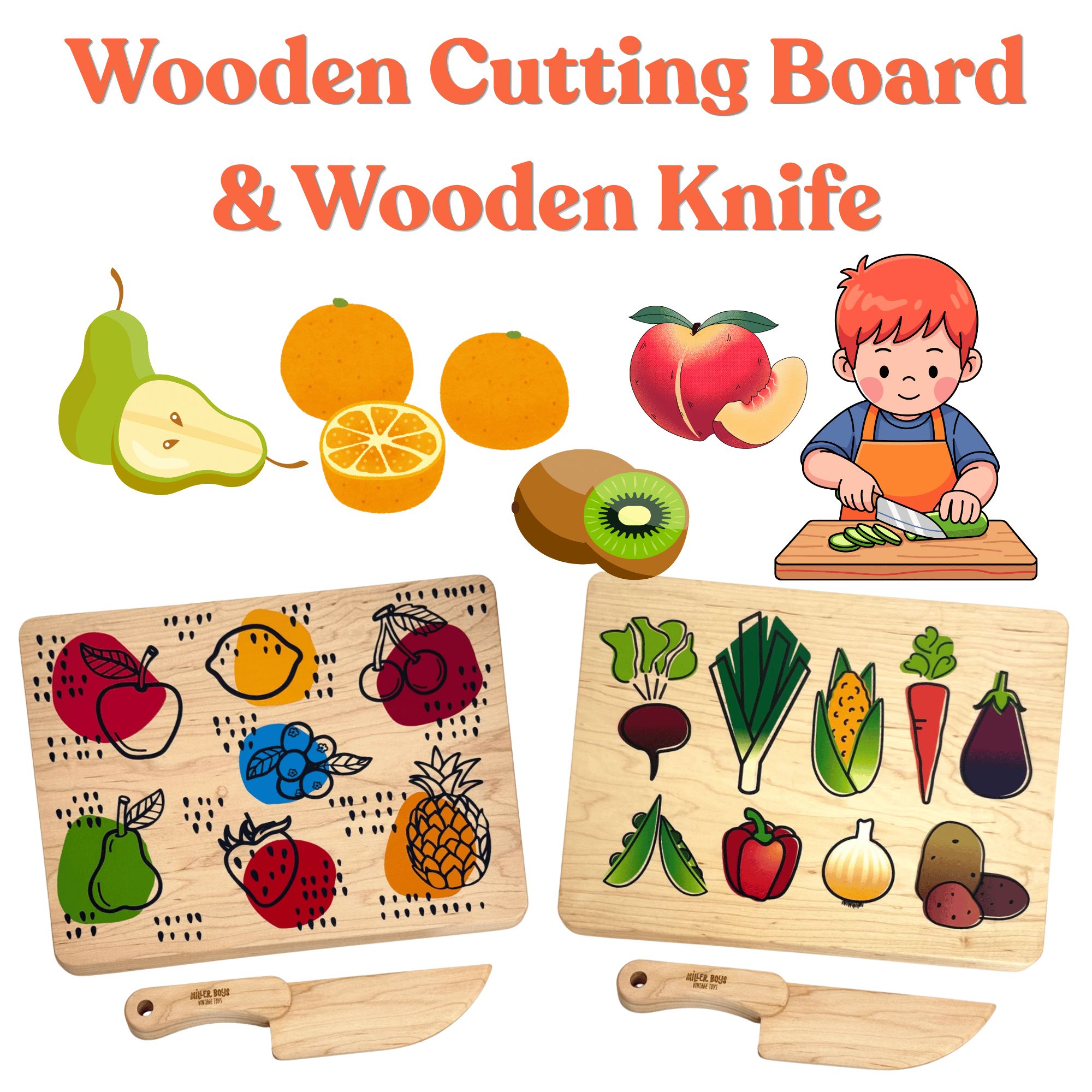 Sustainable Wooden Toys From Miller Boys Vintage Toys
