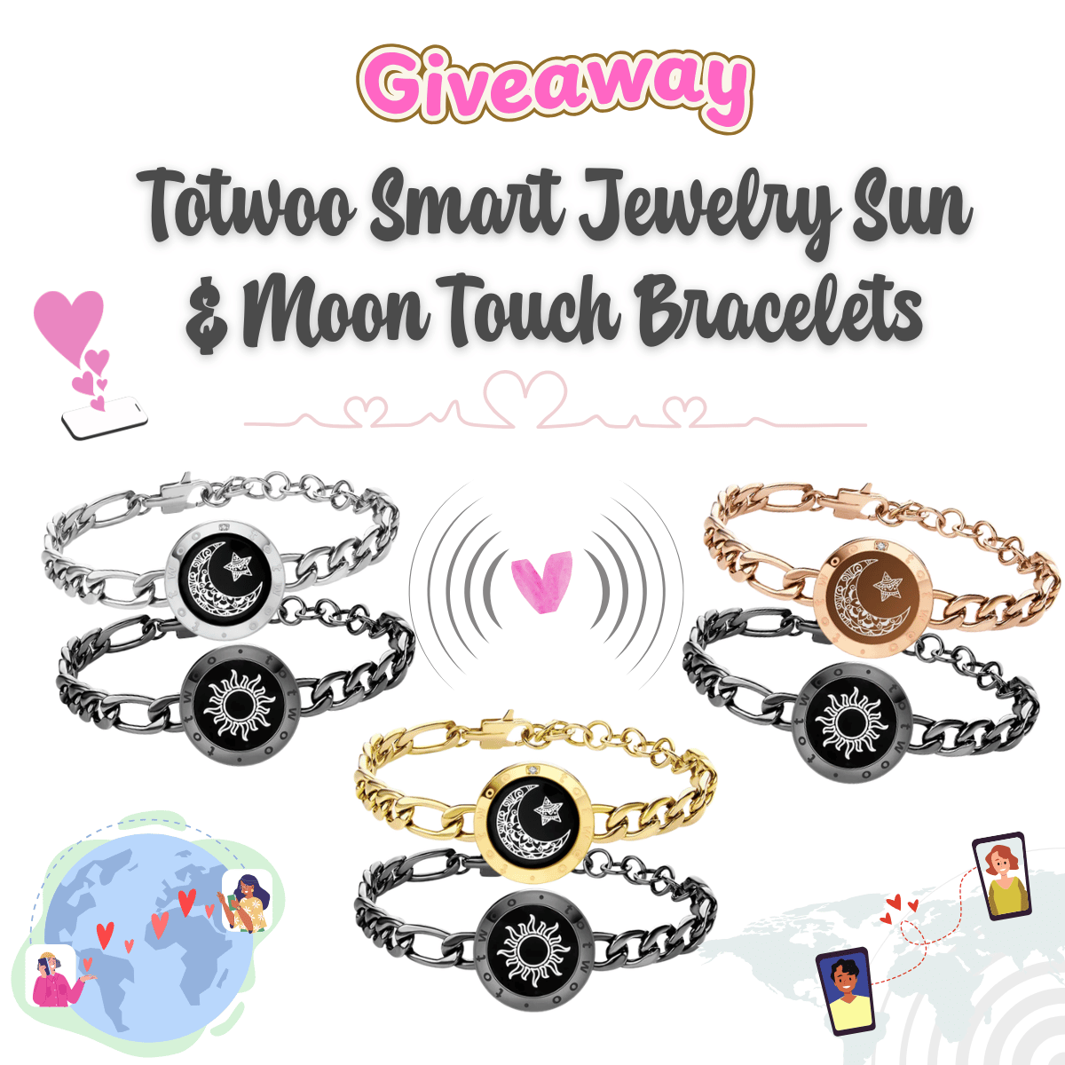 Totwoo Smart Jewelry Is The Best Long-Distance Gift For Couples Totwoo Smart Jewelry Is The Best Long-Distance Gift For Couples