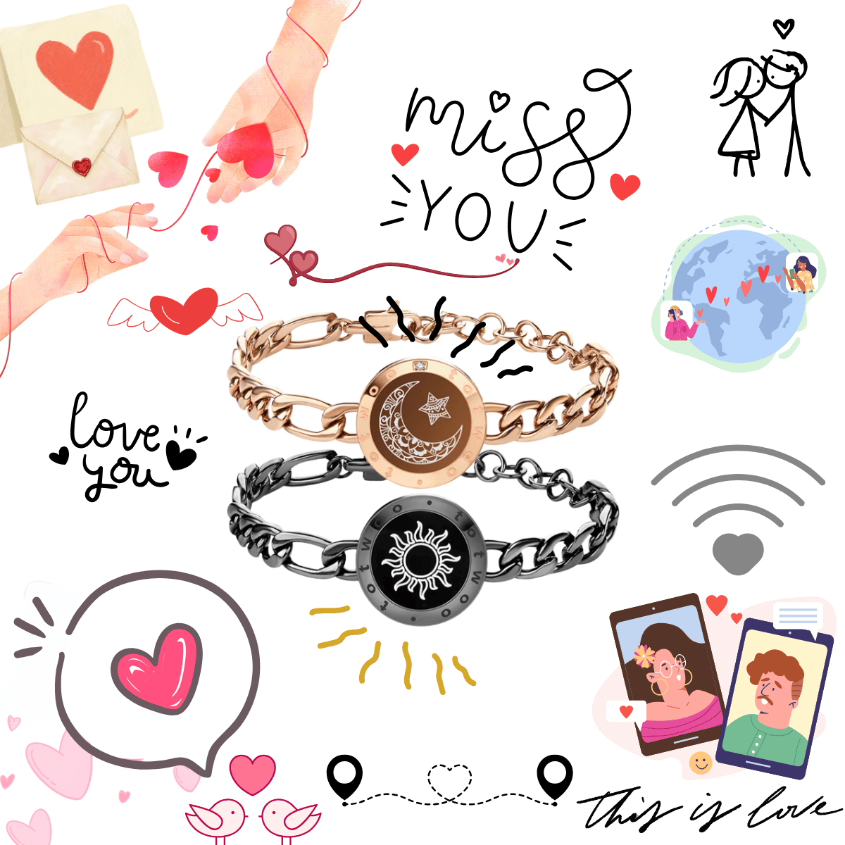 Totwoo Smart Jewelry Is The Best Long-Distance Gift For Couples 