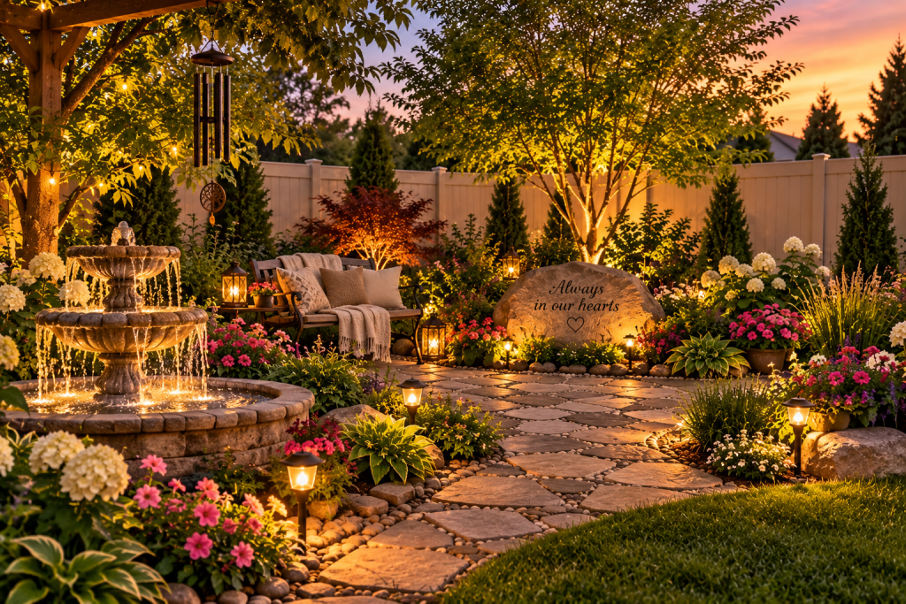 How To Create A Peaceful Garden Dedicated To Past Loved Ones How To Create A Peaceful Garden Dedicated To Past Loved Ones