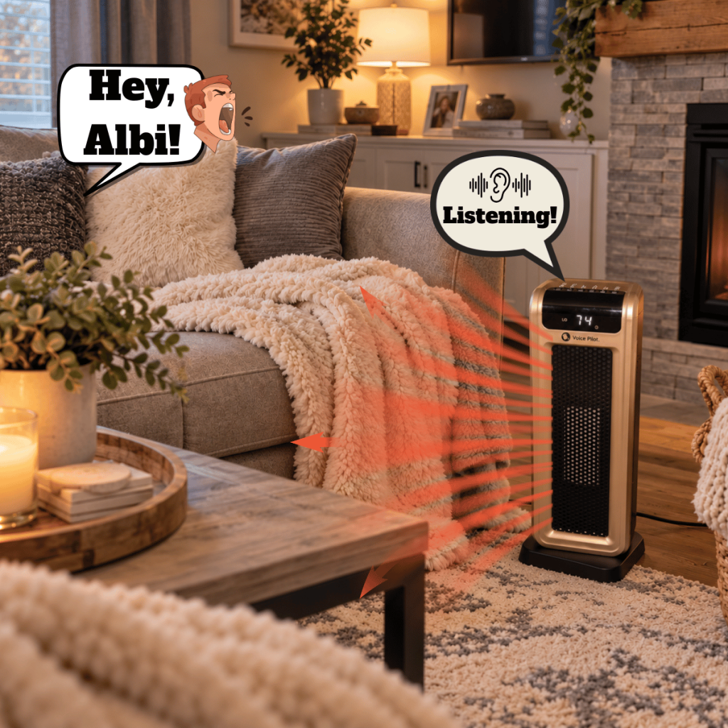 Beyond Heat Voice Control Space Heater That Talks!