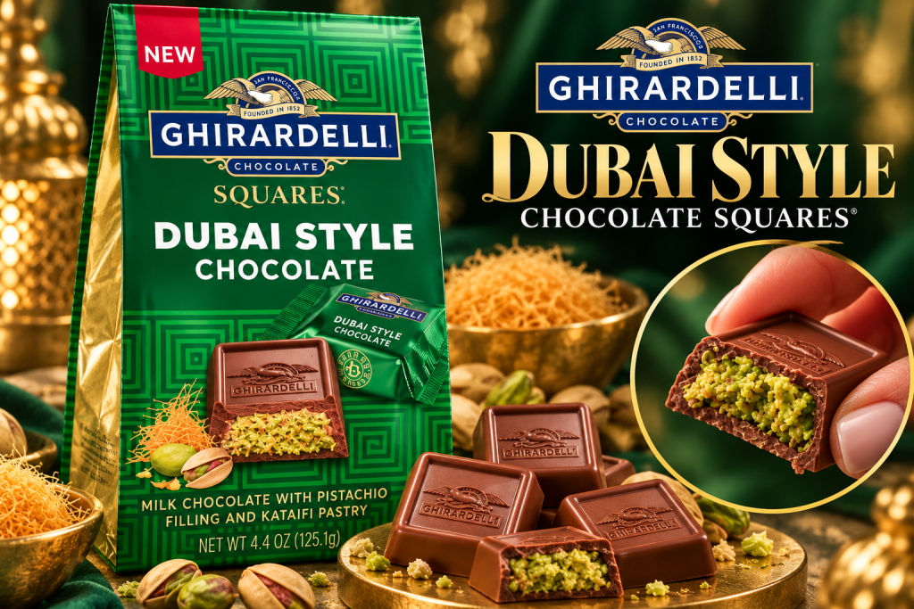 Have You Tasted The Ghirardelli Dubai Style Chocolate SQUARES?