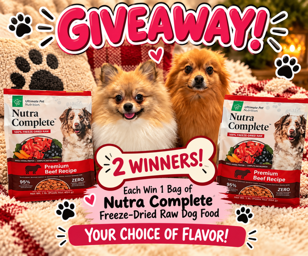 Nutra Complete Freeze-Dried Raw Dog Food (Daisy & Mochi Give It 4 Paws Up!) 🐾