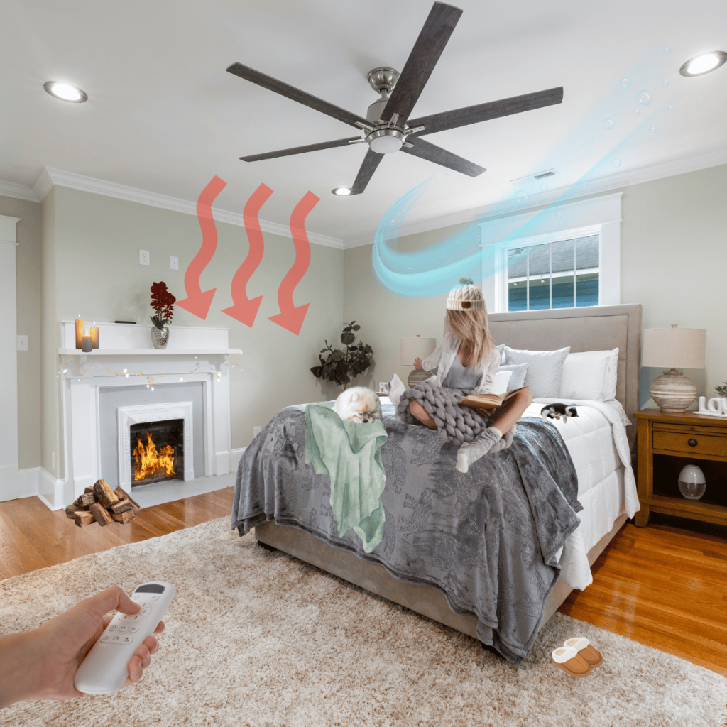 5 Steps To A Farmhouse Ceiling Fan Reset For A Cozier Home This Fall